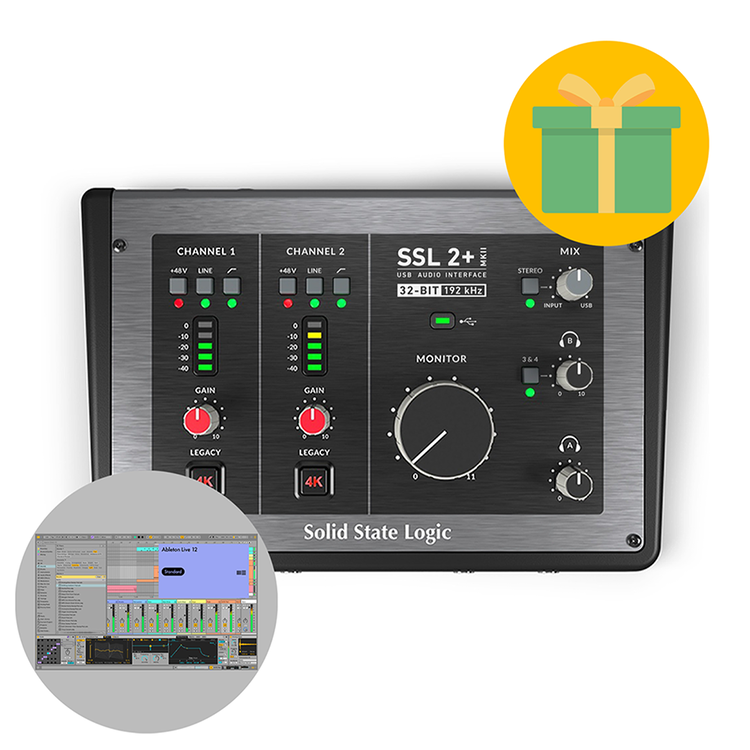 Solid State Logic SSL 2 Plus MK2 오디오 인터페이스 SSL2+