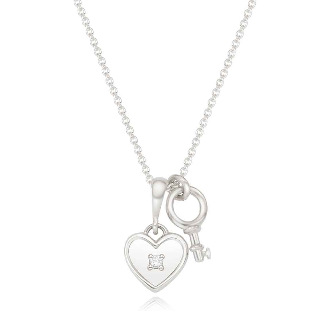 heart key hecklace