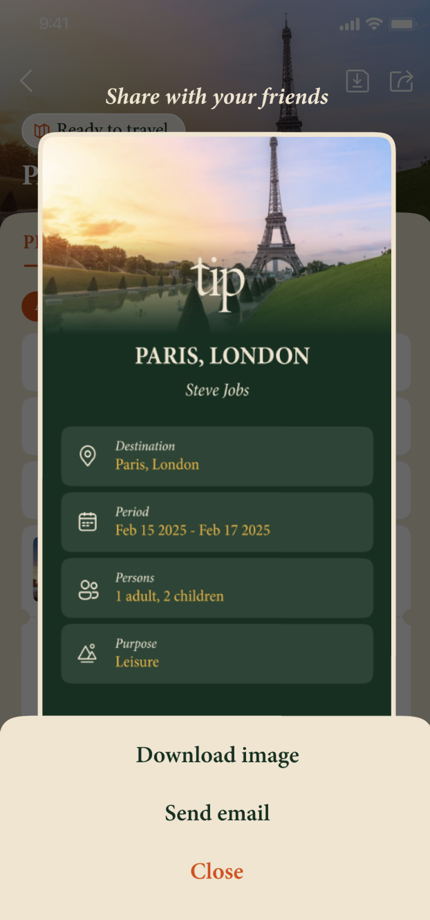 <br> <p style="text-align: center; line-height: 1;">   <span style="font-family: SUIT-Regular, sans-serif; font-size: 15px; color: rgb(225, 73, 8);"><strong>09.&nbsp;</strong></span>   <span style="font-size: 15px;"><span style="font-family: SUIT-Regular, sans-serif; color: rgb(23, 22, 21);"><strong>Countdown</strong></span></span> </p> <p style="text-align: center; line-height: 1;">   <span style="font-size: 15px;"><span style="font-family: SUIT-Regular, sans-serif; color: rgb(23, 22, 21);">From 7 days before departure,</span></span> </p> <p style="text-align: center; line-height: 1;">   <span style="font-size: 15px;"><span style="font-family: SUIT-Regular, sans-serif; color: rgb(23, 22, 21);">check your live itinerary on the home screen. <strong>Your trip is getting closer.</strong></span></span> </p>