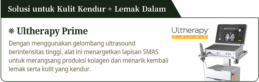 Solusi untuk Kulit Kendur + Lemak Dalam