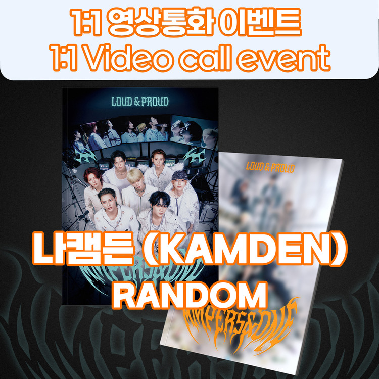 [8/14 1:1 영상통화 : 나캠든] 앰퍼샌드원 (AMPERS&ONE) - 3rd Mini Album 【LOUD & PROUD】 (TARGET ver. / SMASH ver.) (Random)-thumbnail