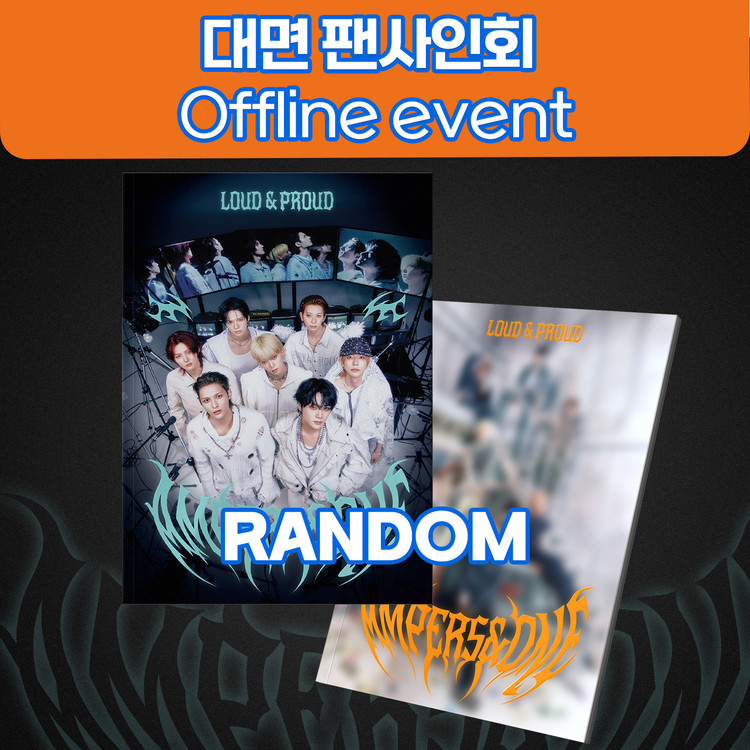 [8/14 대면 팬사인회] 앰퍼샌드원 (AMPERS&ONE) - 3rd Mini Album 【LOUD & PROUD】 (TARGET ver. / SMASH ver.) (Random)-thumbnail