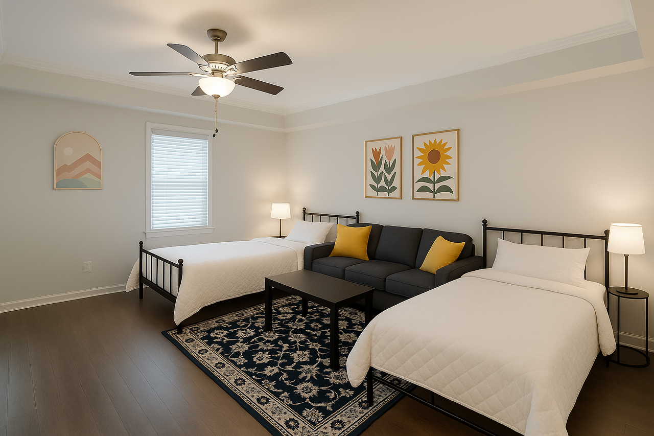 미국 루이지애나 하이게스트하우스의 객실 안내