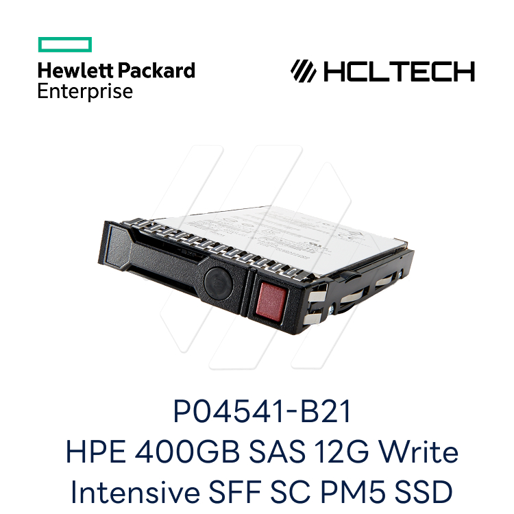 P04541-B21 HPE 400GB SAS 12G Write Intensive SFF SC PM5 SSD : 에이치씨엘테크