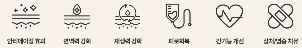 줄기세포 정맥주사의 효과: 안티에이징, 면역 재생력강화, 피로회복 간기능개선, 상처 염증치유