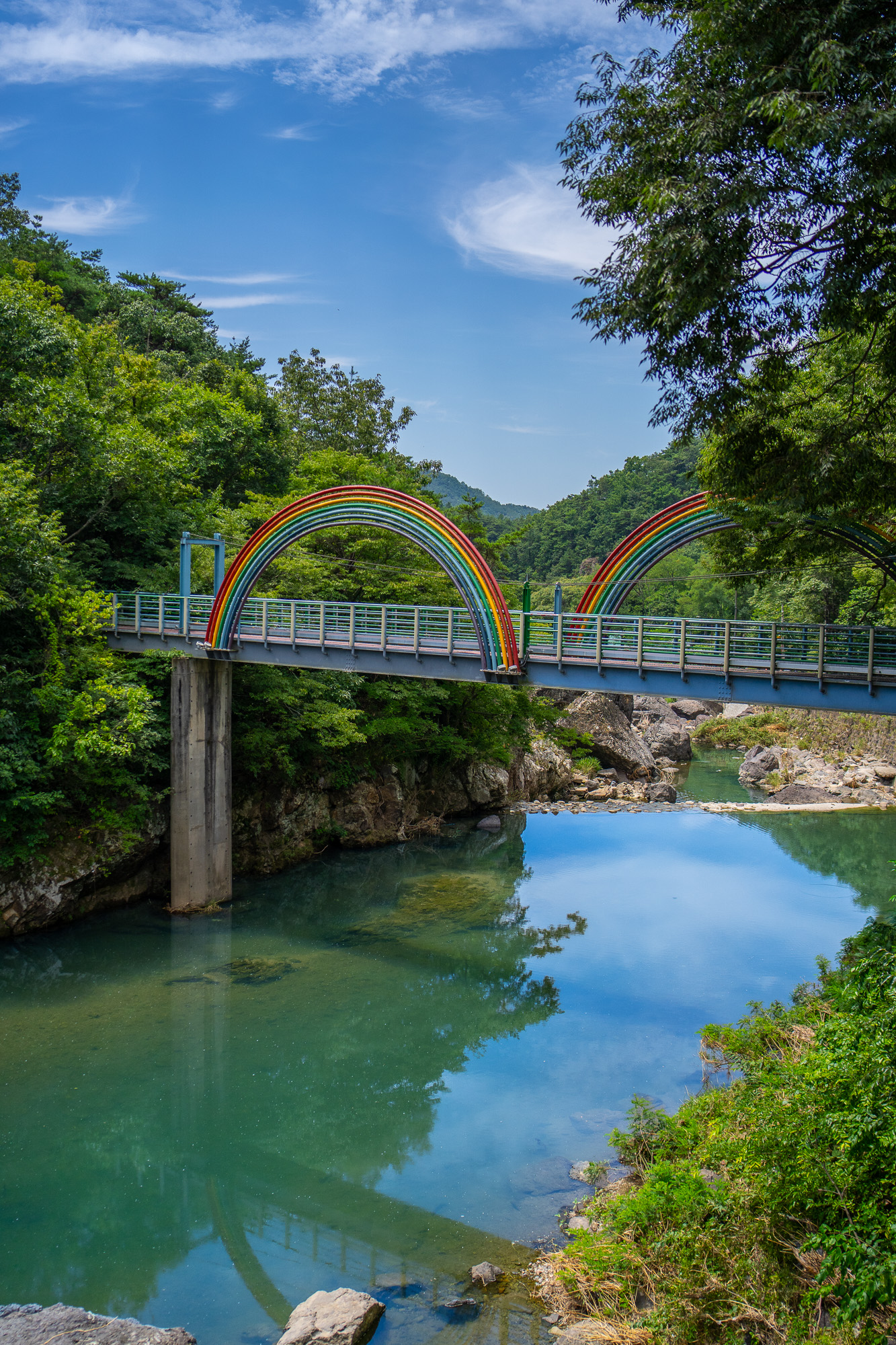 빙계계곡 무지개다리