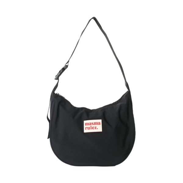 Halfmoon cross bag_black : Masmarulez [마스마룰즈]