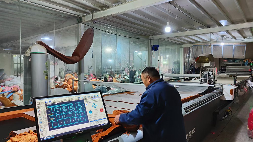 원단 패턴 디자인 재단