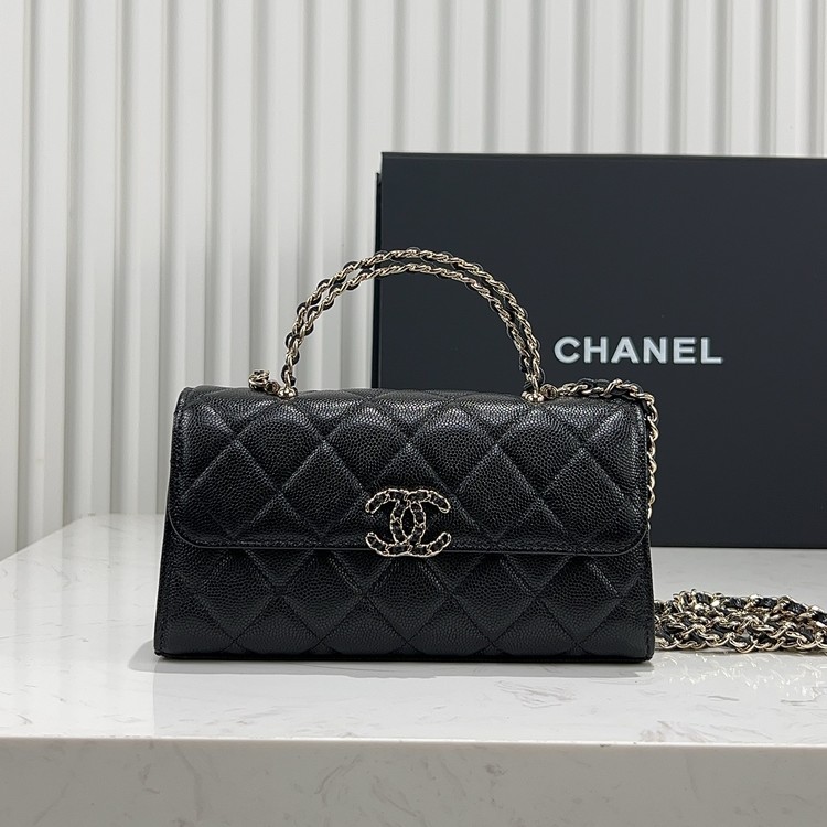 샤넬 25SS 체인 탑핸들 플랩백