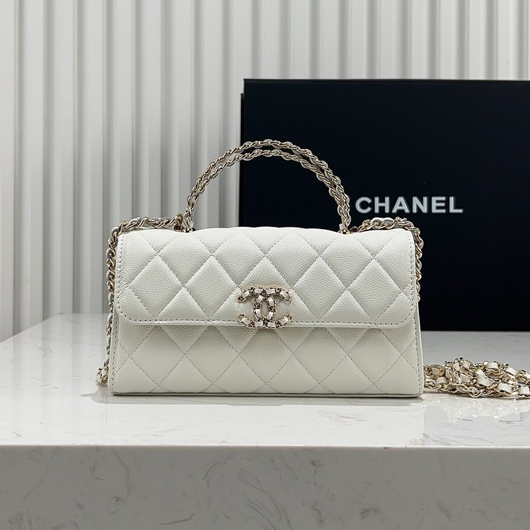 샤넬 25SS 체인 탑핸들 플랩백