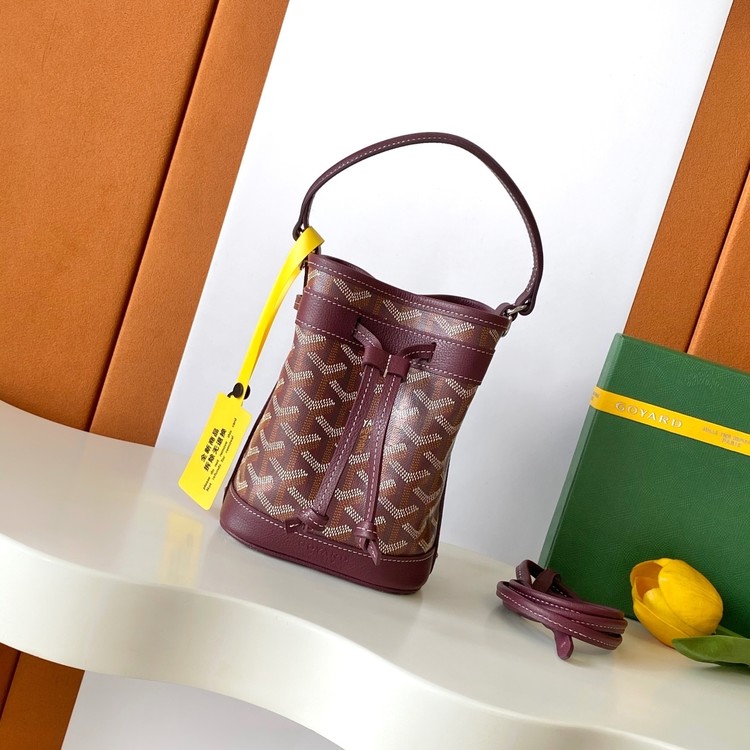 고야드 쁘띠 플롯 버킷백