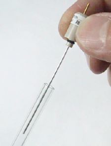 전극 몸체와 유리관 분리 가능