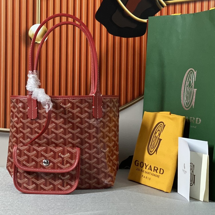 고야드 앙주 백 미니 레드