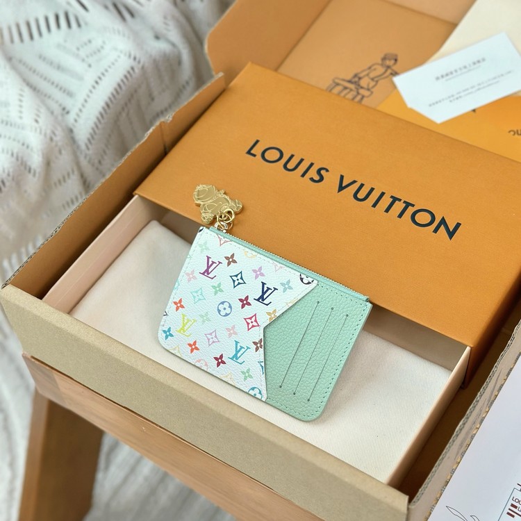 루이비통 x 무라카미 로미 카드 홀더