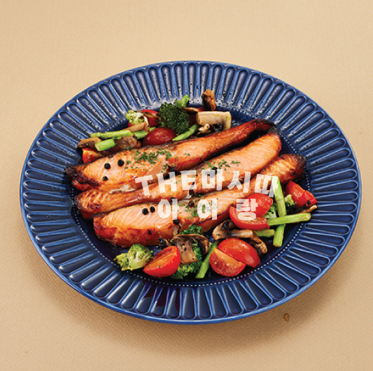 THE마시따 특제데리야끼소스 연어스테이크