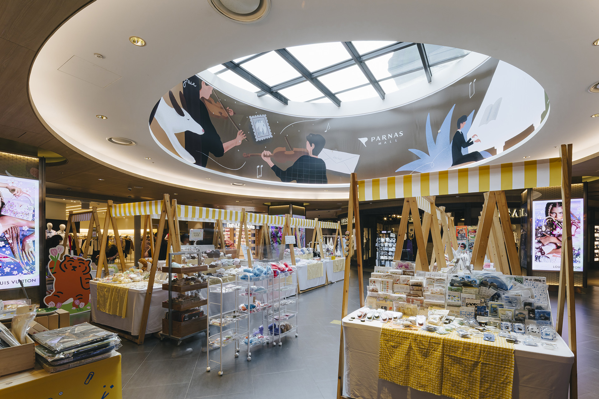 PARNAS MALL 일러스트레이션 ⓒstudio dii