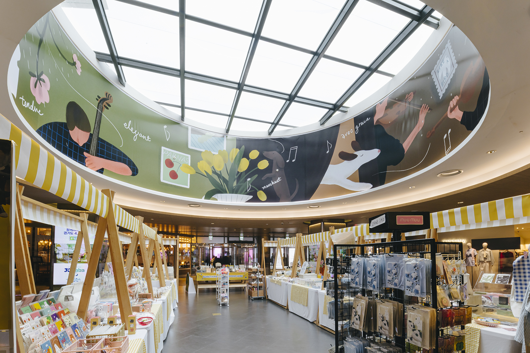 PARNAS MALL 일러스트레이션 ⓒstudio dii