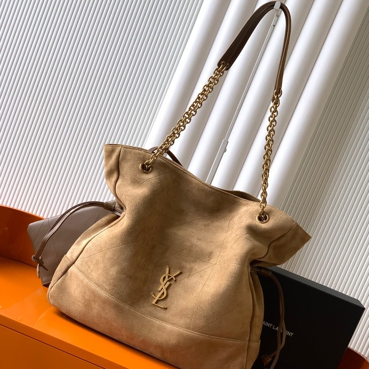 생로랑 제이미 4.3 체인 스웨이드 숄더