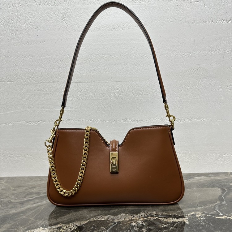 셀린느 까미유 16 카프스킨 숄더 122073