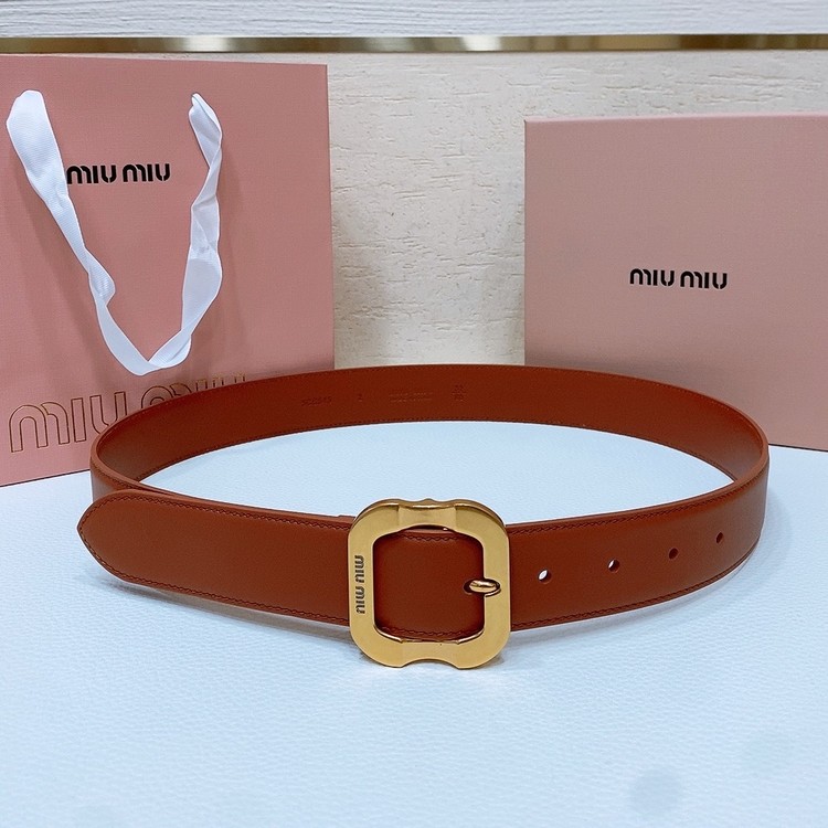 미우미우 런웨이 벨트 5599183