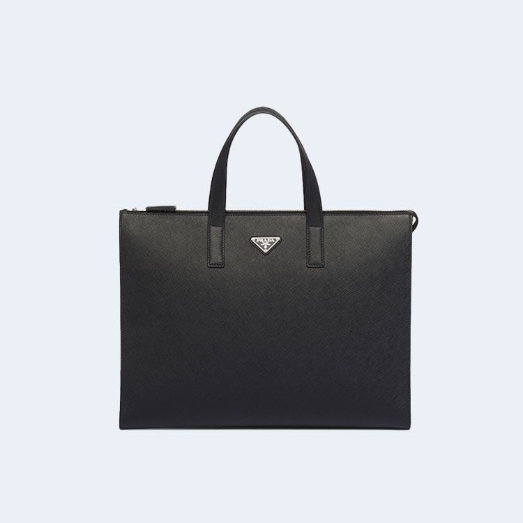 프라다 사피아노 레더 토트백