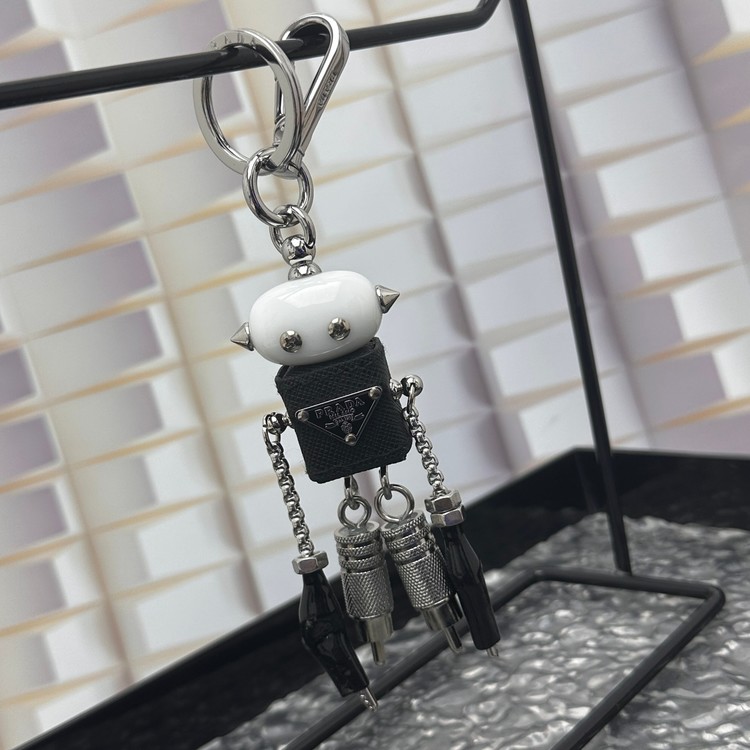 프라다 로봇 키링 백참