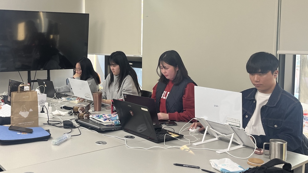 홍보 단계 진행 이미지