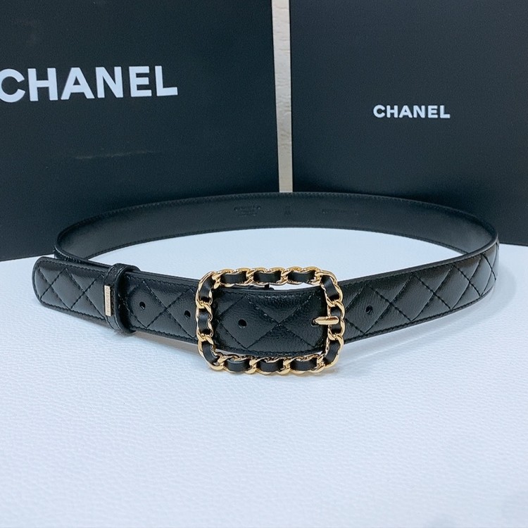 샤넬 클래식 버클 벨트