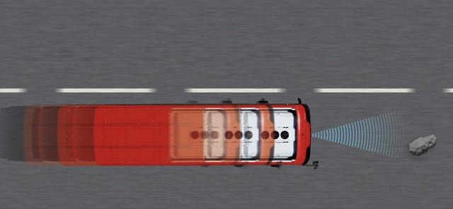 EBS(전자식 브레이크 시스템) - 브레이크 반응 시간을 단축하여 결과적으로   제동 거리를 줄여주는 브레이크 시스템입니다.