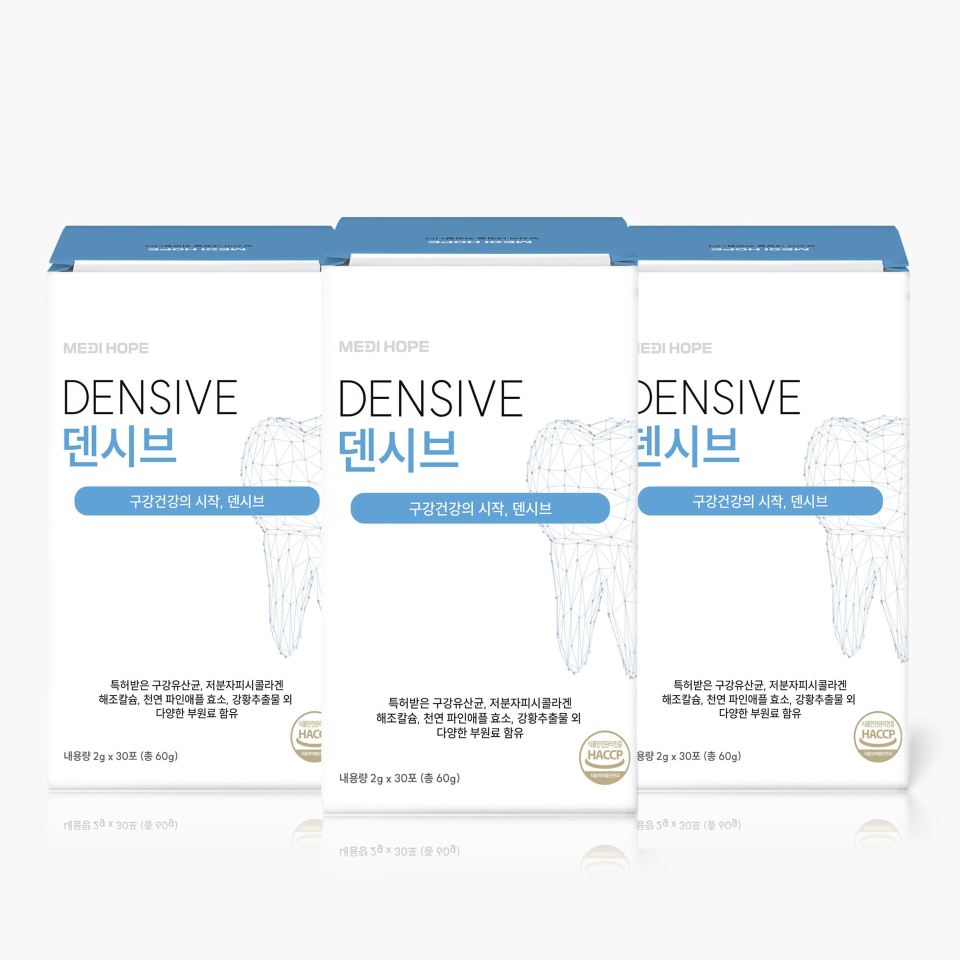 메디홉 덴시브 특허 구강유산균 프리미엄 - 메디홉 바로가기 +