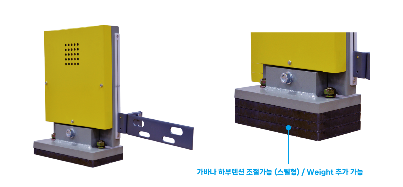 승강기 안전기준 9.7.2항 충족 (로프 이탈방지 적용)