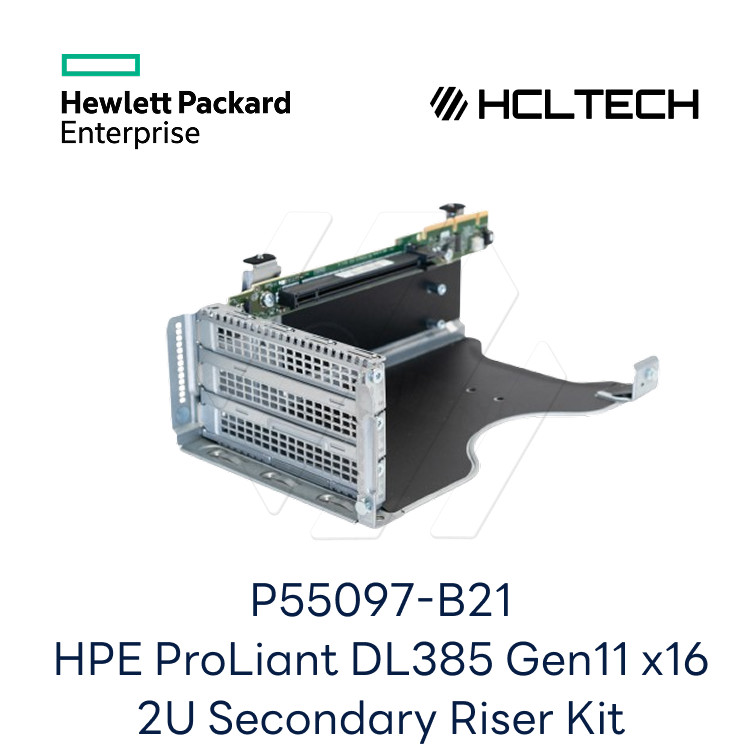 P55097-B21 HPE ProLiant DL385 Gen11 x16 2U Secondary Riser Kit : 에이치씨엘테크