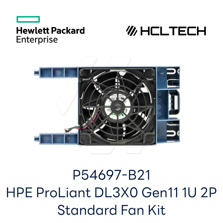 P54697-B21 HPE ProLiant DL3X0 Gen11 1U 2P Standard Fan Kit : 에이치씨엘테크