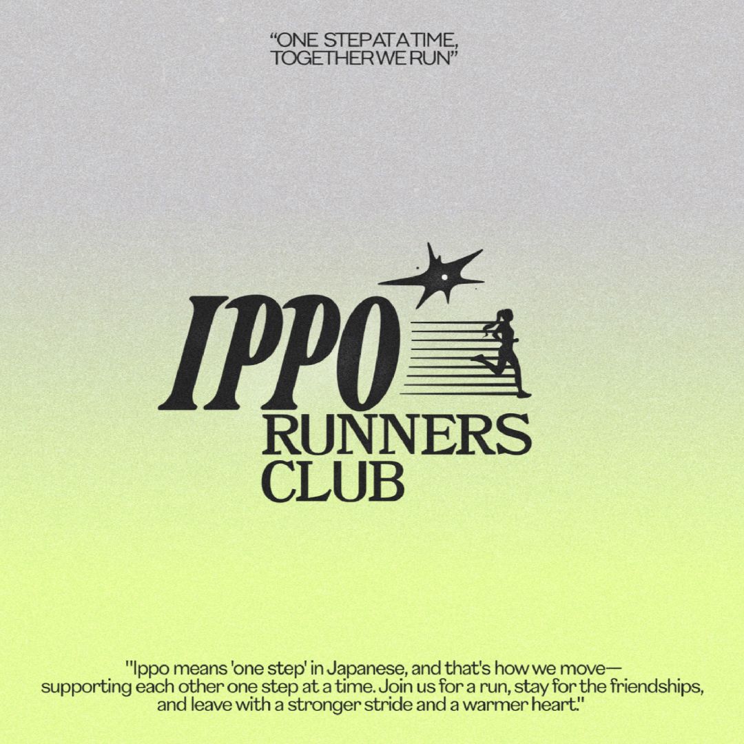 <p style="color: #000000; font-size: 23px; font-weight: 400; text-align: left; line-height:1;">IPPO RUNNERS CLUB<br><span style="color: #aeaeae; font-size:20px; font-weight:300;">BRANDING, LOGO DESIGN</span> </p>