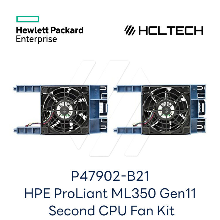 P47902-B21 HPE ProLiant ML350 Gen11 Second CPU Fan Kit : 에이치씨엘테크