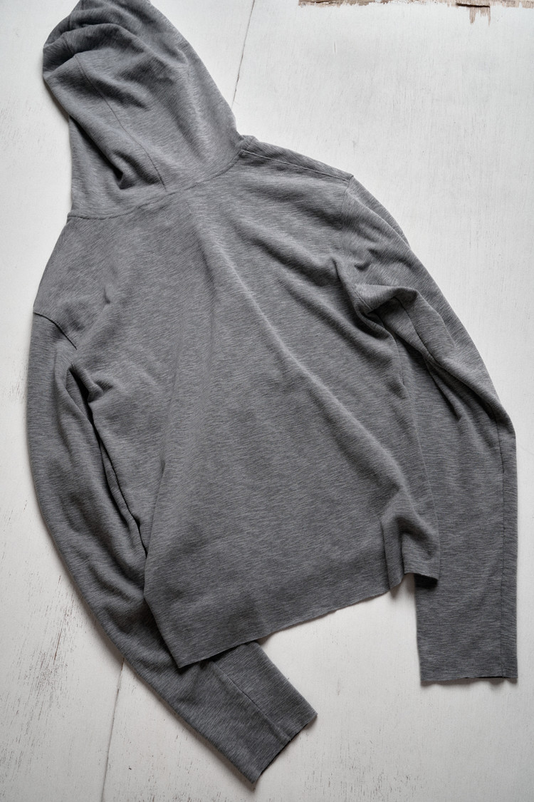 Textured Hoodie Zip : mono prive