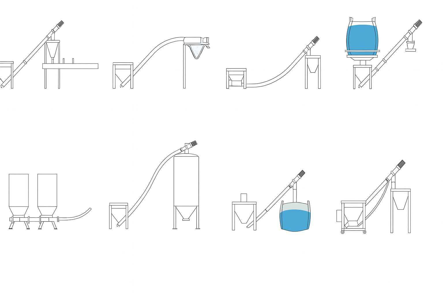 screw conveyor 구조
