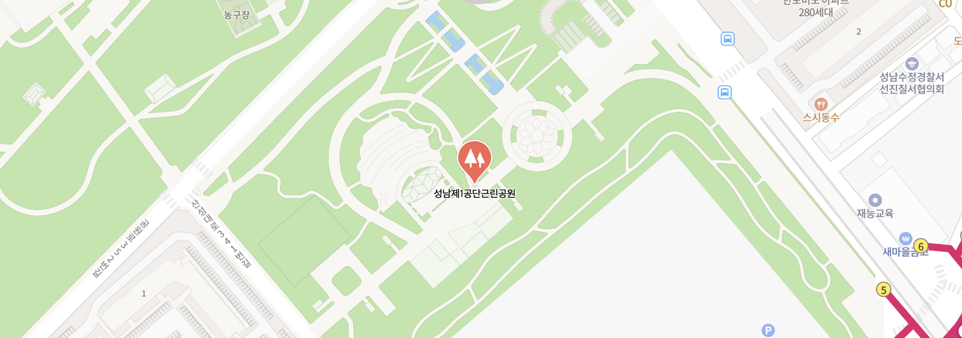 *지도를 클릭하시면 [네이버 길찾기] 서비스로 안내됩니다.