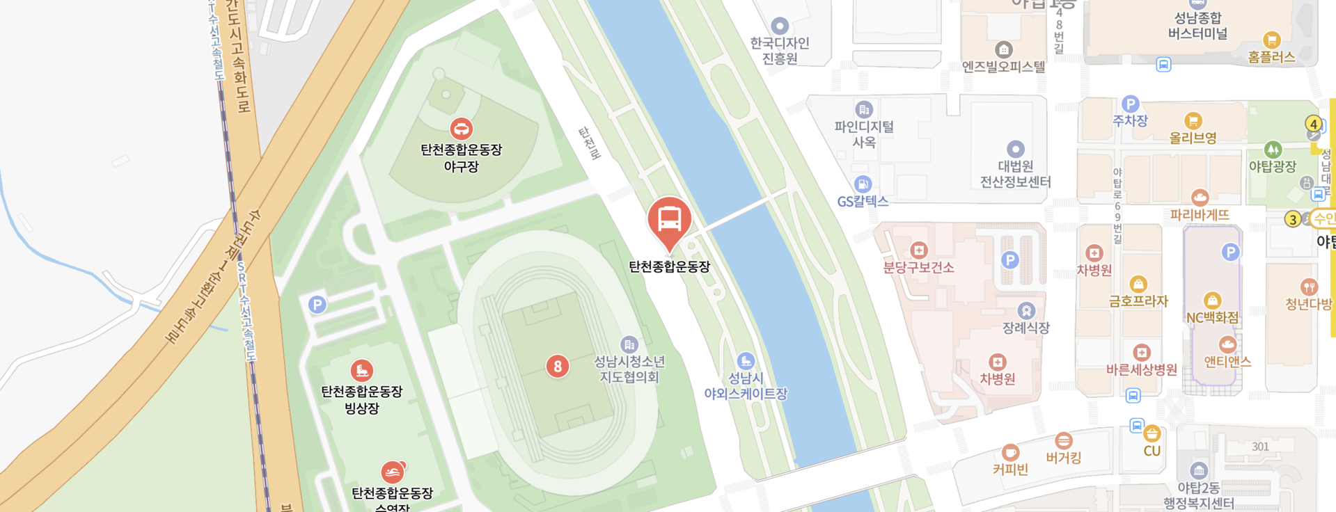 *지도를 클릭하시면 [네이버 길찾기] 서비스로 안내됩니다.