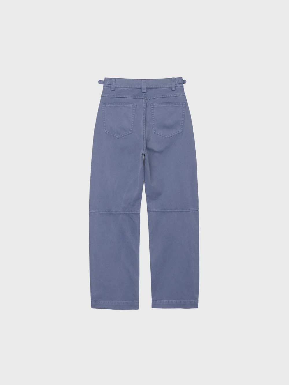 【韓国ブランド】MONOHA：25SS Cotton dying curve pants Cotton dying curve pants (blue) : MONOHA