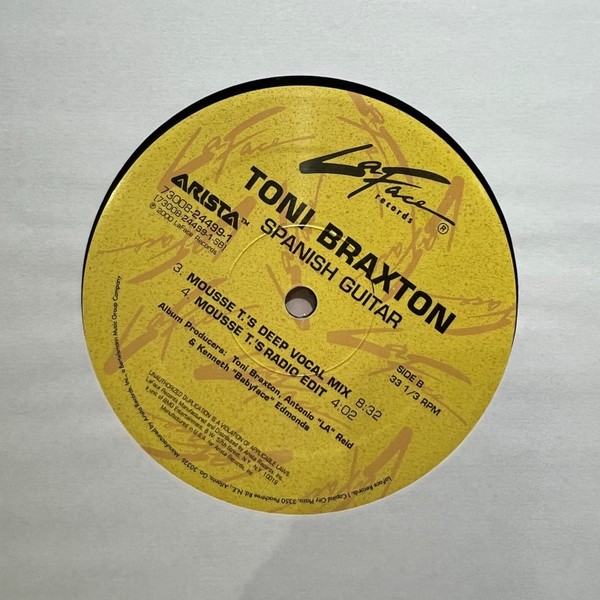 Toni Braxton – Spanish Guitar (2000 / US 1st / 2LP, JKT Shrink