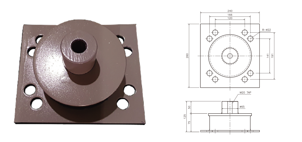 TM방진고무 3600형