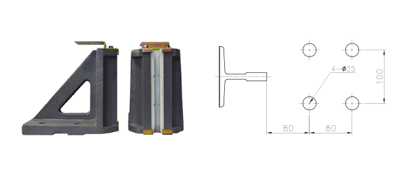 주물고정 가이드슈