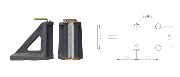 주물고정 가이드슈