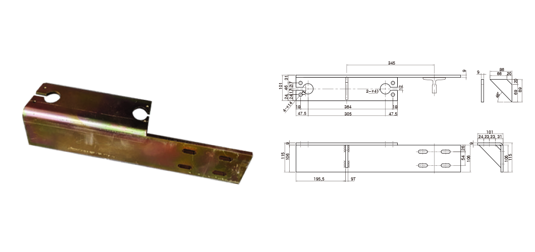 과속조절기 스텐드 (MRL형)