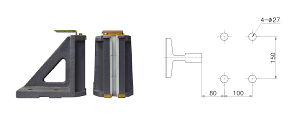 주물고정 가이드슈