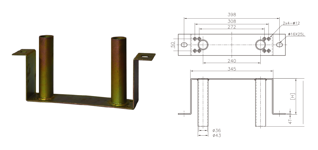 과속 조절기 스탠드 PCD305