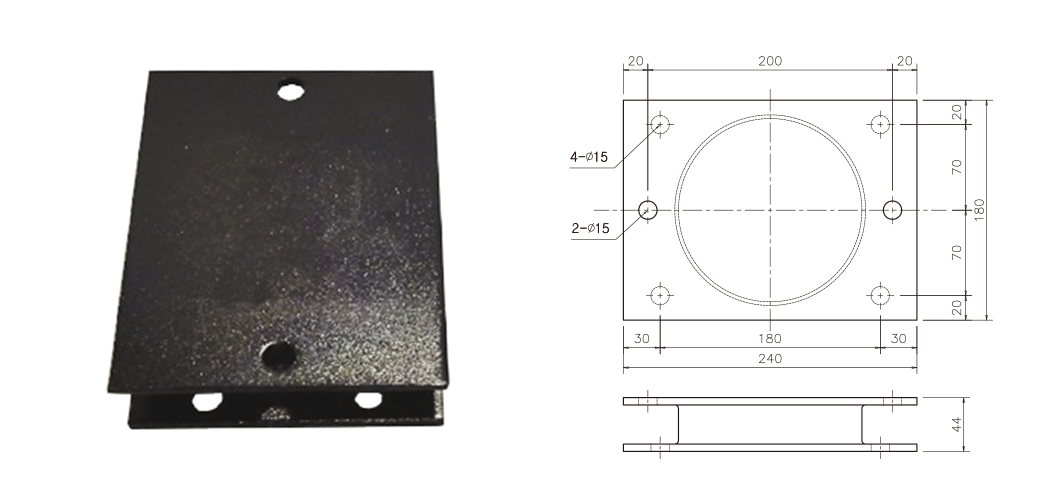 이중방진고무_3500KG