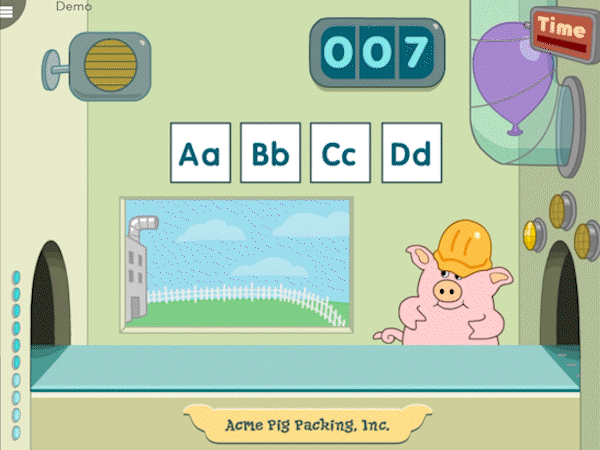 쉬운 난이도 - 알파벳을 학습합니다