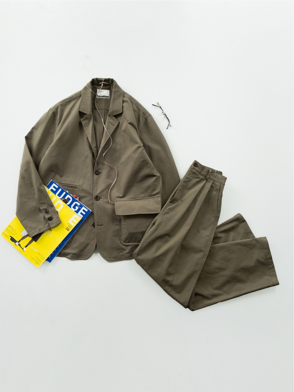 スーツ havehad 2024 FW City Worker Set-Up Set) City Worker Set-up : ハブハド Havehad Japan | 日々を